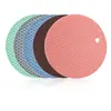 Tapete de Borracha para Isolamento Térmico, Jogo Americano de Mesa de Jantar, Tapete para Panela de Cozinha, Porta-Copo, Porta-Prato, Jogo Americano de Mesa, Jogo Americano Antiderrapante com Design de Colmeia, Fácil de Limpar, Resistente a Altas Temperaturas
