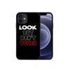 Adecuado para iPhone 17, No toques mi teléfono, Funda divertida para teléfono X