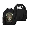Moletom Cross-Border Black Sabbath Banda de Rock Gola Redonda com Capuz Tamanho S Escuro Europeu