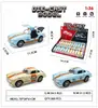 1:36 Metal Aleado Tirar Hacia Atrás Retro Puerta de Alas de Gaviota (Puerta Ouyi) Tesla Camioneta Retro de Cuatro Puertas Tres Puertas Versión Puerto Aleación de Tire hacia Atrás