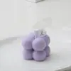 Pequeño Cubo de Rubik Vela Aromática Sin Humo Forma de Vela Regalo de Cumpleaños Souvenir Creativo Hecho a Mano Vela Aromática Fragancia Venta al Por Mayor