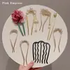 Pasador de Pelo en Forma de U con Perlas para Mujer, Pinza para Moño, Herramienta de Peinado, Pasador Fijo, Nuevo Estilo Chino, Accesorio de Cabello de Alta Gama