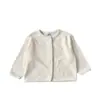 Cardigan de Punto Cómodo Unisex para Bebé y Niño Pequeño, Algodón Suave de Color Sólido, Cuello Redondo, para Salidas, Primavera y Otoño 2026