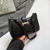 Bolsa de Axila Retrô de Alta Qualidade para Mulheres 2025 Nova Tendência de Bolsa Feminina Bolsa de Ombro Fashion Bolsa Crescente de Estilo Simples e Ocidental