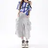 Ropa de Trabajo Bolsillo Grande Deportivos Casuales Shorts Mujer 2026 Verano Sueltos Cinco Puntos Gris Petite Pierna Ancha Pantalones de Chándal Modernos