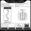 Estufa Doméstica Sin Humo de Acero Inoxidable Cubo Grueso para Quemar Papel Cubo para Quemar Tesoros Cuenco Dorado para Fuego Estufa para Recolectar Tesoros Incinerador