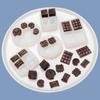 5 biscoito wafer chocolate doce silicone molde DIY assar vela bolo decoração em estoque atacado