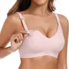Sutiã de Amamentação Transfronteiriço Sem Aro, Top com Abertura Frontal para Gestantes e Pós-Parto, Mais Vendido na Amazon, Em Estoque na Europa e América