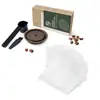 ICafilas Compatible Cápsula Grande Nestle Carcasa Grasa Reutilizable Silicona Grado Alimenticio Tapa con Cuchara Cepillo Traje