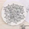 Grampo de cabelo estrela y2g estilo coreano para garotas quentes metal prateado estrela de cinco pontas grampo lateral grampo BB para todos os estilos acessórios de cabelo