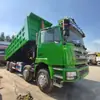 En Stock DeLong F3000 Camión Volquete Delantero Cuatro Trasero Ocho Camión Volquete de Ingeniería Transporte de Arena Piedra Mineral Vehículo de Exportación