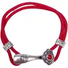 Pulseras para Pareja con Hilos Rojos, Propicias y de Buena Suerte, Cadenas de Joyería Tejidas a Mano para Hombres y Mujeres, Cadenas de Estilo Étnico para Parejas al por Mayor
