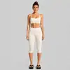 Conjunto de ropa deportiva transfronterizo con hermoso sujetador deportivo de cuello halter en la espalda, conjunto de yoga de secado rápido para correr al aire libre, ciclismo y Pilates
