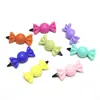 Estilo K de Brillo Hueco Amor Lindo Dibujo Animado Niños Color Caramelo Flequillo Femenino Pinza Pasador Pinza Lateral Accesorio para el Cabello Venta al por Mayor