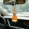 Pingente pingente de perfume de carro de alta qualidade padrão de diamante óleo essencial sem fogo aromaterapia interior do carro espelho retrovisor decoração pingente
