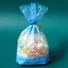 Bolsa Pequena de Bolo Fofa Bolsa de Presente de Aniversário Infantil Saco de Embalagem Transparente para Presente de Doces Biscoitos Lanches
