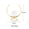 [Personalizado] Adornos de Bola de Cristal de Hierro Forjado para Recibidor, Decoraciones de Sala de Estar, Regalos Empresariales, Premios y Recuerdos