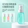 Botellas Recargables de Viaje Botellas de Nano Spray Portátiles Botellas Recargables Tipo Pulsador Botellas de Almacenamiento para Spray de Alcohol Botellas Pulverizadoras Pequeñas Niebla Fina