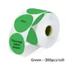 Papel Adhesivo Térmico de Color para Etiquetas, Papel Circular