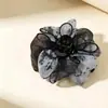 Nuevo Pasador Floral Vintage de Verano 2026 Elegante y Versátil Pintura al Óleo Degradado Accesorio para el Cabello en la Parte Posterior de la Cabeza para Mujeres