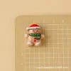 Navidad Creativa Dibujos Animados Hecho a Mano DIY Accesorios para Joyería Pegamento de Crema Resina Accesorios Pequeños Material para Pasadores Paquete al Por Mayor