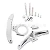 Adequado para Yamaha FZ1 06-15 anos amortecedor de direção régua de titânio modificado barra de equilíbrio suporte fixo código