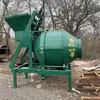 Misturador de Tambor com Esteiras Jzc350 Misturador a Diesel Tambor para Argamassa de Cimento Misturador Espessado com Esteiras