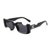 Óculos de Sol GLAZZY New Debris Feminino Tendência Visão Noturna Cyber Celebridade ins Emagrecimento Facial Grande Proteção UV Estilo Europeu e Americano