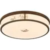 Nueva lámpara de techo de madera de nogal negro norteamericano estilo chino con estética estilo Song para dormitorio, lámpara de techo estilo chino vintage para sala de estar y comedor