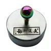 Soporte Sólido de Acero Inoxidable para Pinceles de Caligrafía, Pintura China, Oficina, Estudiante, Pesa Papeles Redondo, Protector de Bordes Metálicos