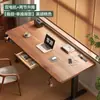Escritorio Eléctrico de Altura Ajustable de Madera Maciza de 30 mm de Espesor, Escritorio Inteligente para Computadora, Escritorio Ajustable para Uso Doméstico, Mesa de Trabajo