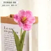 Flor Artificial de Tulipa Recién Abierta Transfronteriza Tela de Seda Artificial Flor Falsa Decoración de Boda Accesorios para Fotografía Tulipán