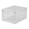 Selección estricta de plástico transparente grueso es caja de zapatos abierta al por mayor magnética a prueba de polvo artículos para el hogar caja de almacenamiento de zapatos acrílica