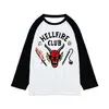 Camiseta Monstro, Verão de Manga Curta com Gola Redonda de Alta Qualidade Co