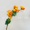 6 Cabezas de Rosas de Té, Exquisitas Rosas Pequeñas, Flores Artificiales, Decoración de Techo para Bodas, Flores Artificiales de Pie para Sala de Estar, Fabricantes Nórdicos al por Mayor