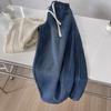 Jeans Scimitar de Felpa Diagonal con Cordón para Mujer en Otoño e Invierno, Estilo Nuevo, Cubre Cadera, Sueltos, Casuales, Pierna Ancha