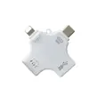 Adaptador OTG de Transmissão Lighting para USB da Apple para Pen Drive, Disco Rígido, Microfone - Conversor Dois em Um