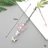 Colgante Creativo Nuevo Colorido de Corazón con Lazo para Funda de Teléfono Móvil Cadena Colgante para Llavero Colgante Pequeño Exquisito Hecho a Mano