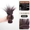 Pinza para el Cabello de Moda con Diseño de Plumero para Mujer, Nuevo Estilo 2024, Pinza de Garra Falsa para Moño de Cabello para la Parte Posterior de la Cabeza, Accesorio para el Cabello