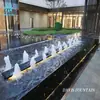 Proyecto de Instalación Transfronteriza de Comercio Exterior Fuente de Piscina Cuadrada Iluminación de Paisajismo Fuente Departamento de Ventas del Hotel Uso en Plaza Calle