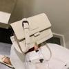 Bolso Pequeño Chic para Mujer 2025 Nuevo Estilo Coreano Bolso Cuadrado Pequeño con Correa Ancha para el Hombro, Bolso Cruzado de Hombro Único de Moda y Versátil Haoang Tendencia