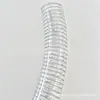 Fabricantes de Weifang manguera de plástico transparente de alambre de acero de PVC resistente a altas temperaturas manguera reforzada diámetro interior 160 mm tubería de alambre de acero