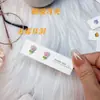 Pendientes Magnéticos de Cubo Pequeño Cielo Estrellado Iridiscente Frescos de Verano 2026 Diseño Simple Sin Perforación Pendientes Divertidos