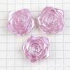 Flores de Pegamento Crema DIY Flor de Rosa Material de Perla de Imitación ABS Funda de Teléfono Accesorios para el Cabello Accesorios