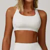 Top de Yoga Cloud-Sense Justo Sutiã Esportivo à Prova de Choque Alta Intensidade Pilates Corrida Roupa Fitness ao Ar Livre para Mulheres 8047