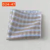 Bolsillo de la Camisa del Traje Bufanda Banquete de Bodas Negocios Poliéster Seda Bufanda Cuadrada Pequeña Pañuelo de Bolsillo Fábrica de Shengzhou Pañuelo Rayado para Hombres