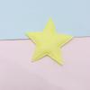 Pinza para el pelo de estrella de cinco puntas doble cara infantil tarjeta de horneado accesorios para ropa accesorios decorativos DIY estrella de cinco puntas
