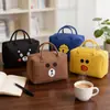 Bolsa de fieltro Bolso de mano Personalizado Moda Simple Reunión de negocios Impresión de logo publicitario Bolsa ecológica Color sólido