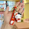Nuevo Lazo Gato Kt Lindo Muñeco Sanrio Llavero Adorno Celebridad de Internet Bolsa Coche Colgante Pequeño Venta al por Mayor