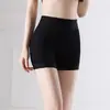 Leggings Sem Costura de Seda Gelo Finos de Verão Femininos Cintura Alta plus size Calças Shorts Anti-brilho Femininos em estoque